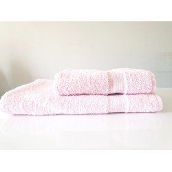 Set promo de prosoape de baie roz