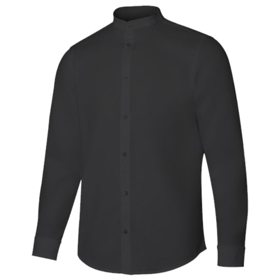 Cămașă neagră barbati slim fit VELILLA