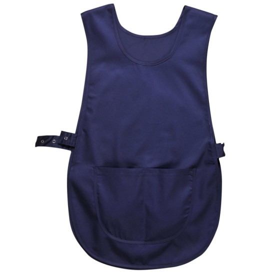 Sort albastru cu buzunar frontal CHEFS S843.