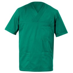Tunică medicală pentru bărbați, de culoare verde, SIMONE