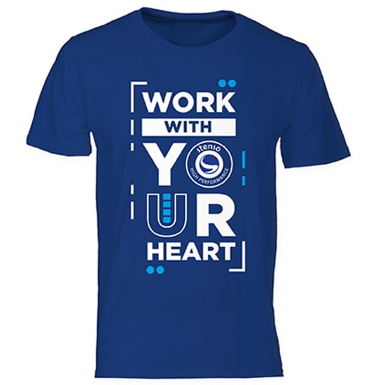 Tricou cu logo PAYPER SUNSET ROYAL BLUE