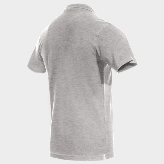 Tricou pentru bărbați cu guler STENSO NAOS Gri