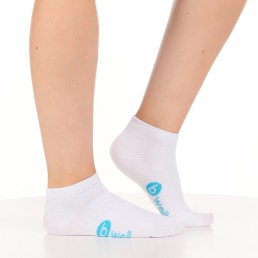 Șosete scurte de dama DELIGHT Short Alb