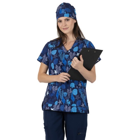 Tunică medicală pentru femei ISABELLA - Sea Life