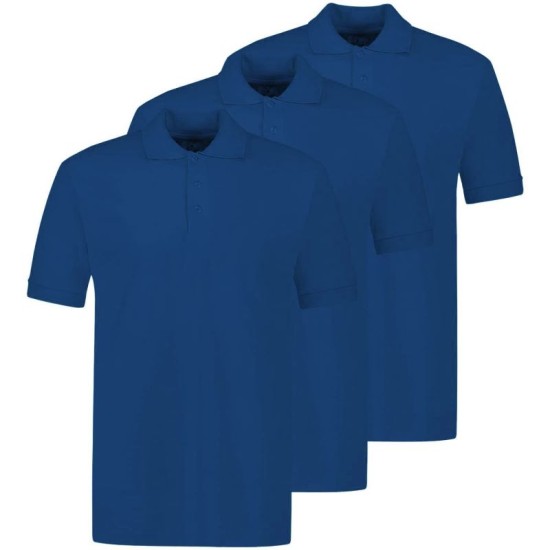 Set de 3 tricouri PACO - Albastru inchis