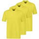 Tricou cu mânecă scurtă set 3 bucati - Galben