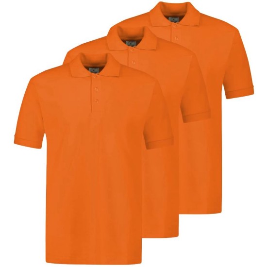 Set de 3 tricouri PACO - Portocaliu