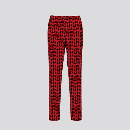 Pantaloni de bucătar MILTON - Skull