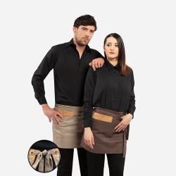 Șorț Shabby Short - culoare maro deschis