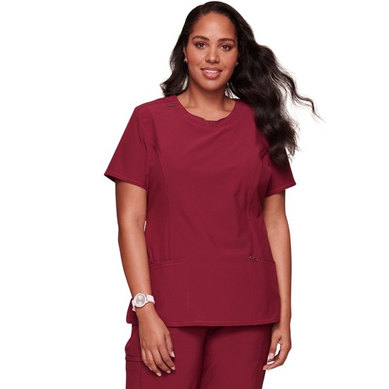Tunică medicală INFINITY CKE2624A - Burgundia