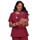 Tunică medicală INFINITY CKE2624A - Burgundia
