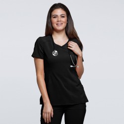 Tunică medicală INFINITY CKE2625A - Negru