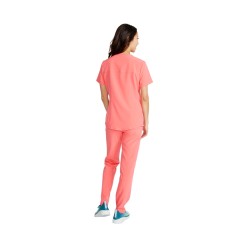 Tunică medicală ALLURA CKA685 - Soft Pomegranate