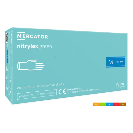 Mănuși pentru activități medicale și cosmetice - verde