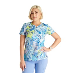 Tunica medicală GENUINE CK678 - Paisley Punch