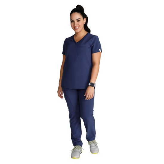 Tunică medicală CK748A Albastru inchis