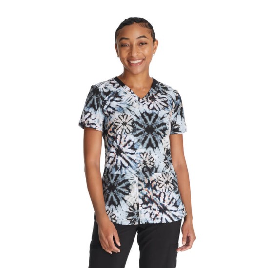 Tunica medicală DK876 - Organic Tie Dye