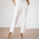 Pantaloni medicali VIOLA - Alb