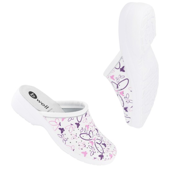 Papuci medicali AERIAL Lady - Butterfly Whisper
