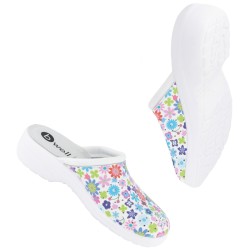 Papuci medicali AERIAL Lady - Floral Symphony