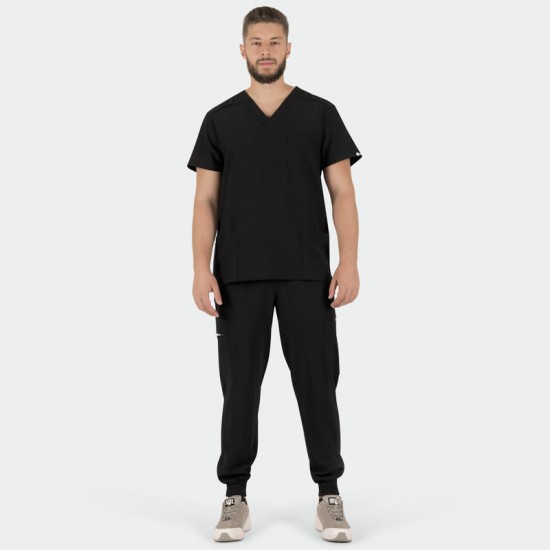 Îmbrăcăminte medicală set MATTEO - Negru