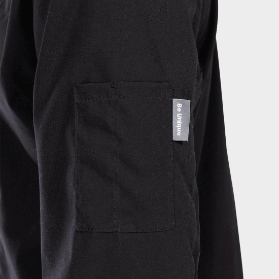 Tunică pentru bucătari NAPOLI 2.0 BLACK  