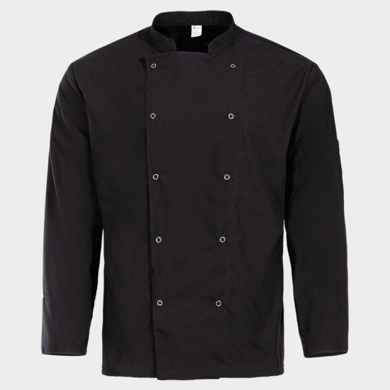 Tunică pentru bucătari NAPOLI 2.0 BLACK  