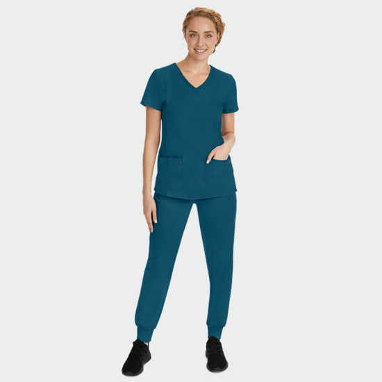 Tunica medicală HH JULIET - Albastru Caraibe