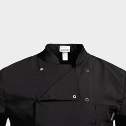Tunică pentru bucătari cu mâneci scurte NAPOLI 2.0 BLACK  