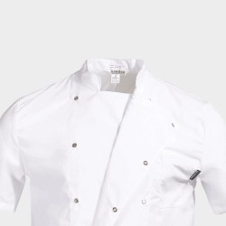 Tunică pentru bucătari cu mâneci scurte NAPOLI 2.0 WHITE  