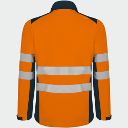 Jachetă softshell reflectorizantă ANTARES HV - Portocaliu