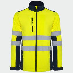 Jachetă softshell reflectorizantă ANTARES HV - Galben