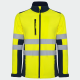 Jachetă softshell reflectorizantă ANTARES HV - Galben