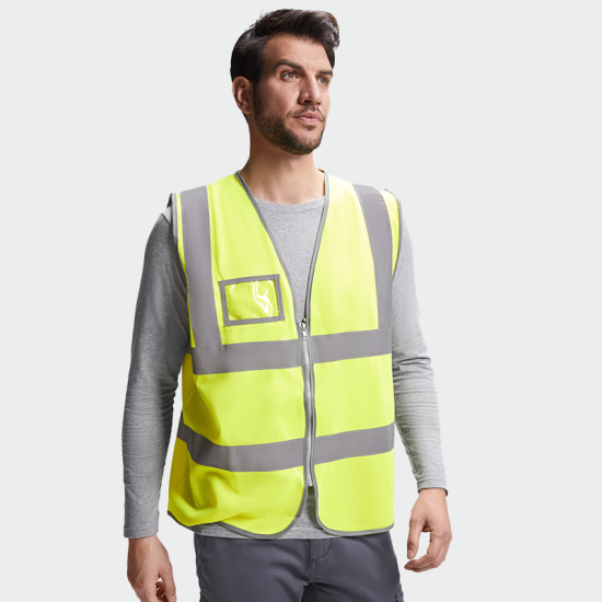 Vesta reflectorizantă POLUX HV - Galben