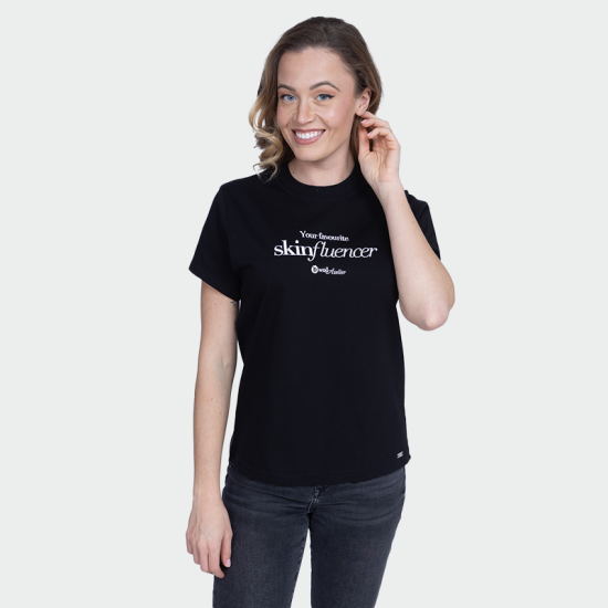 Tricou SkinFluencer - Negru