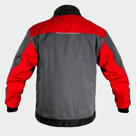 Jacheta de lucru PERSEUS Jacket - gri/rosu