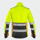 Geacă softshell reflectorizantă BENSON HV - Galben