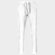 Pantalon NOBBY STRAIGHT WHITE
