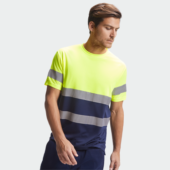 Tricou reflectorizant R DELTA HV – Galben