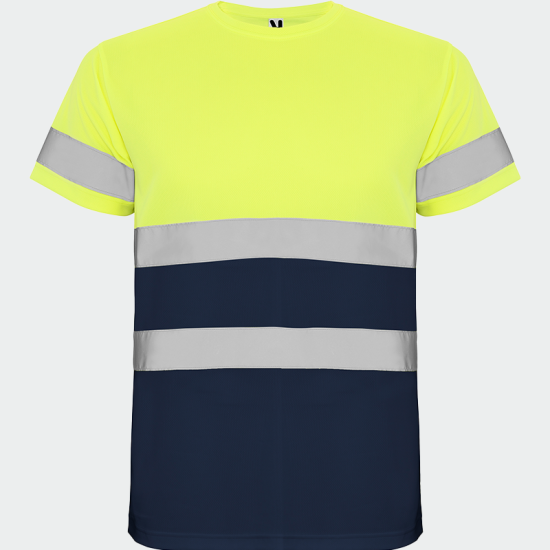 Tricou reflectorizant R DELTA HV – Galben