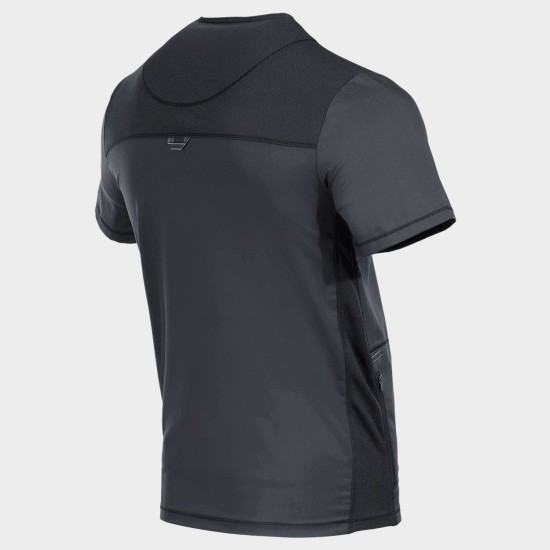 Tunică medicală bărbați CHEROKEE V-NECK GREY WWE603