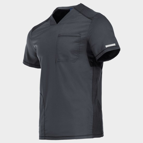 Tunică medicală bărbați CHEROKEE V-NECK GREY WWE603