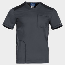 Tunică medicală bărbați CHEROKEE V-NECK GREY WWE603