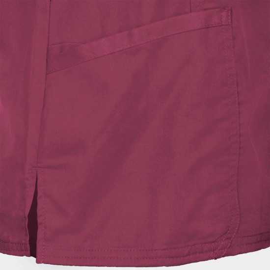 Tunică medicală pentru femei CHEROKEE WRAP BURGUNDY WWE610