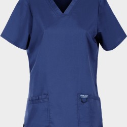 Tunică medicală de damă CHEROKEE V-NECK NAVY WWE620