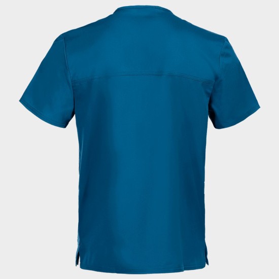 Tunică medicală bărbați CHEROKEE V-NECK CARIBBEAN BLUE WWE670