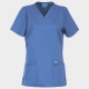 Tunică medicală de damă CHEROKEE V-NECK LIGHT BLUE WWE620