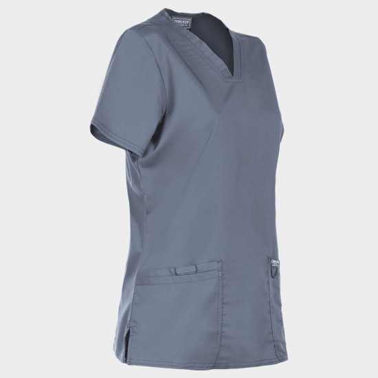 Tunică medicală de damă CHEROKEE V-NECK GREY WWE620