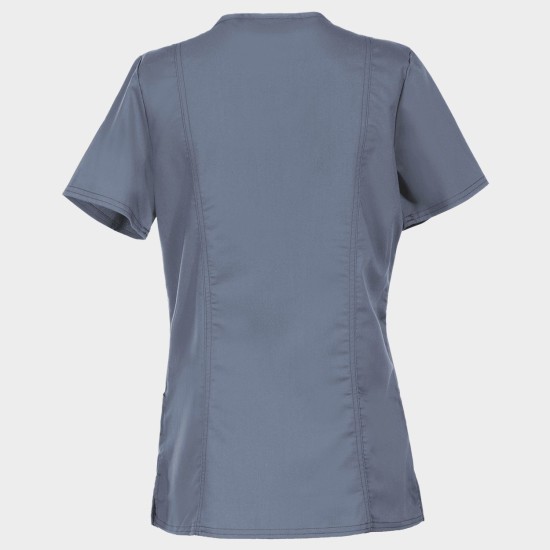 Tunică medicală de damă CHEROKEE V-NECK GREY WWE620