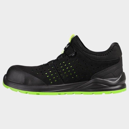 Pantofi de protecție JETT S1PS ESD BLACK/GREEN
